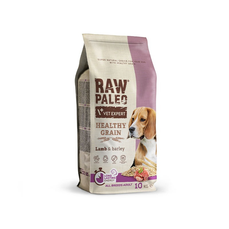 RAW PALEO HEALTHY GRAIN ADULT LAMB - sucha karma z jagnięciną dla psów dorosłych RAW PALEO HEALTHY GRAIN ADULT LAMB - sucha karma z jagnięciną dla psów dorosłych
