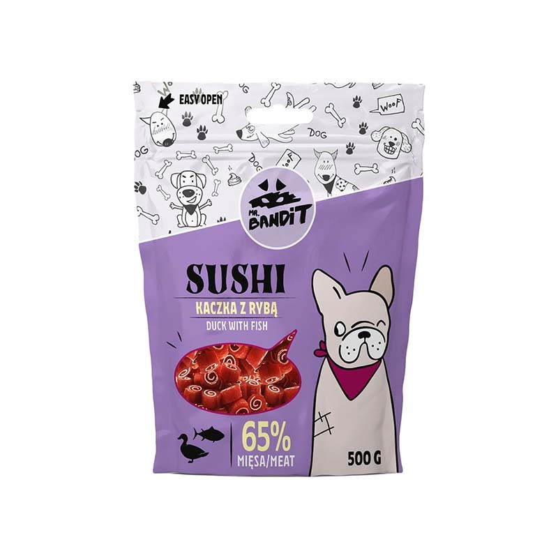 MR. BANDIT SUSHI - kaczka z rybą 500g