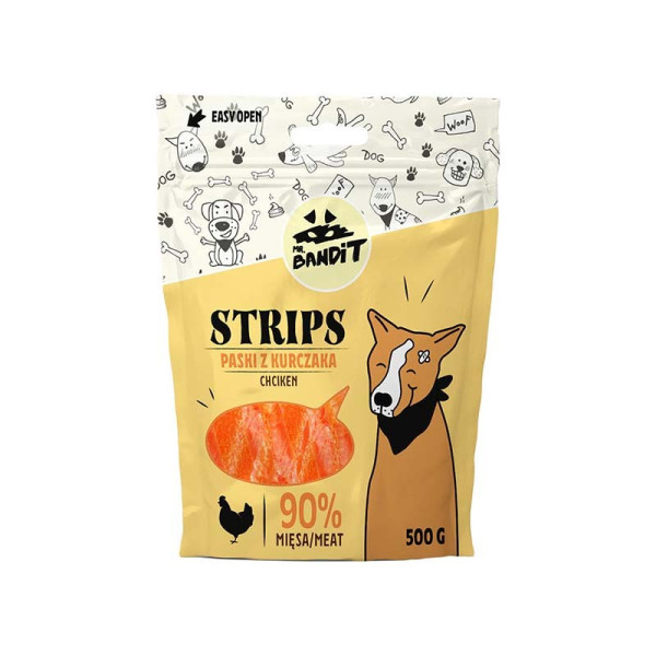 MR. BANDIT STRIPS - paski z kurczaka 500g