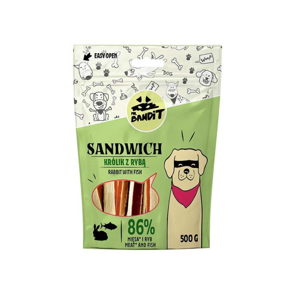 MR. BANDIT SANDWICH - królik z rybą