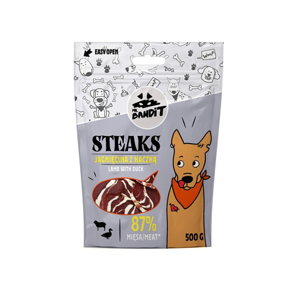 MR. BANDIT STEAKS - jagnięcina z kaczką 500g