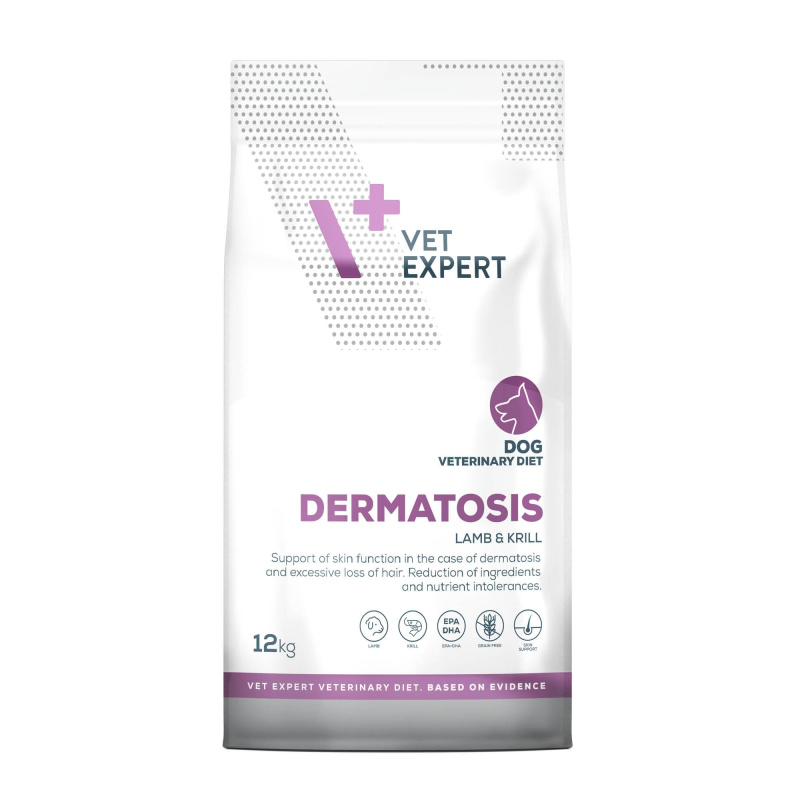 VET EXPERT DERMATOSIS DOG LAMB & KRILL – sucha karma weterynaryjna dla psów VET EXPERT DERMATOSIS DOG LAMB & KRILL – sucha karma weterynaryjna dla psów