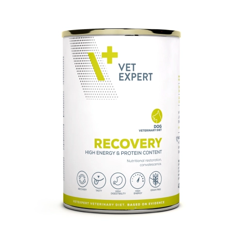 VET EXPERT RECOVERY DOG 400g - mokra karma weterynaryjna dla psów