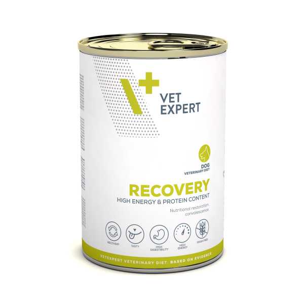 VET EXPERT RECOVERY DOG 400g - mokra karma weterynaryjna dla psów