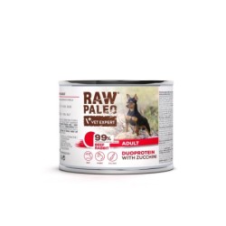 Raw Paleo Beef&Rabbit Adult Can 12x200g - mokra karma dla psów dorosłych duoproteina wołowina z królikiem