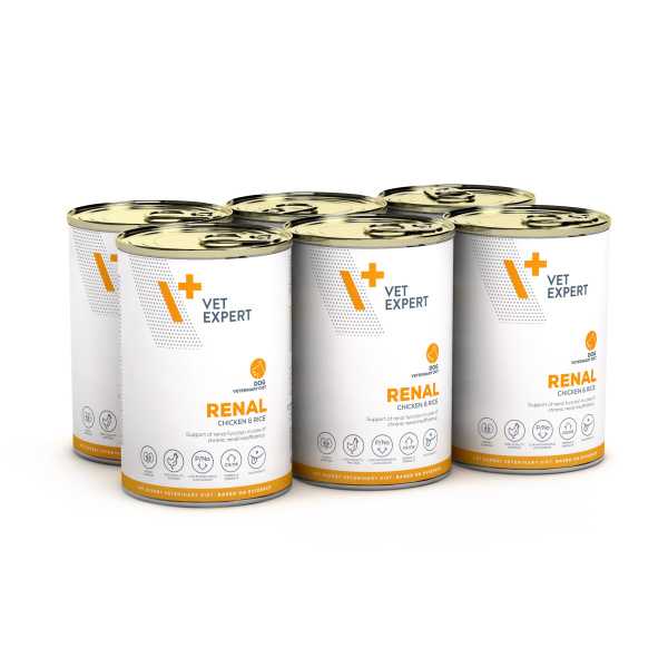 VET EXPERT RENAL DOG 6x400g...