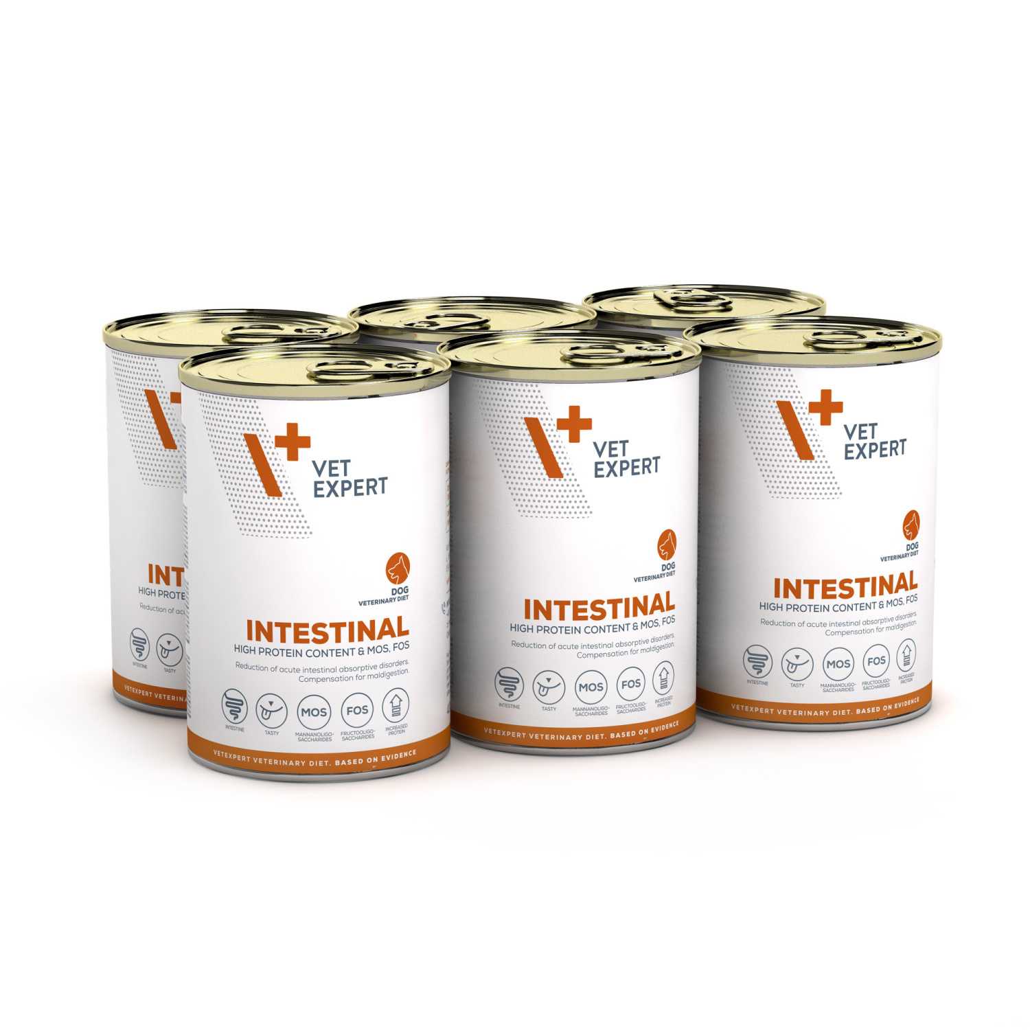 VET EXPERT INTESTINAL DOG 6x400g - mokra karma weterynaryjna dla psów