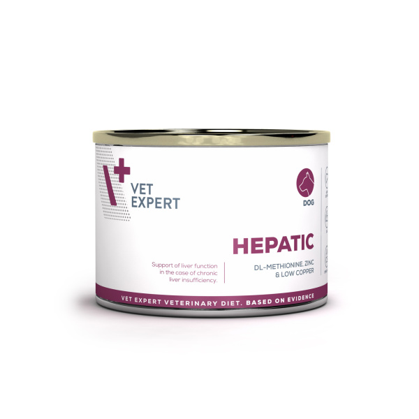 VET EXPERT HEPATIC DOG 6x200g - mokra karma weterynaryjna dla psów