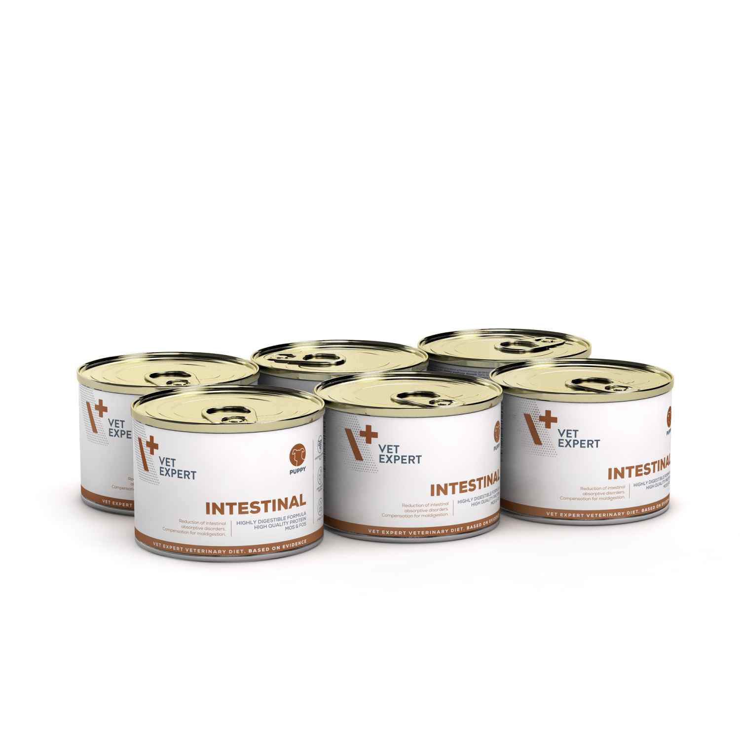 VET EXPERT INTESTINAL PUPPY 6x200g – lekkostrawna mokra karma weterynaryjna dla szczeniąt z zaburzeniami trawiennymi VET EXPERT INTESTINAL PUPPY 6x200g – lekkostrawna mokra karma weterynaryjna dla szczeniąt z zaburzeniami trawiennymi