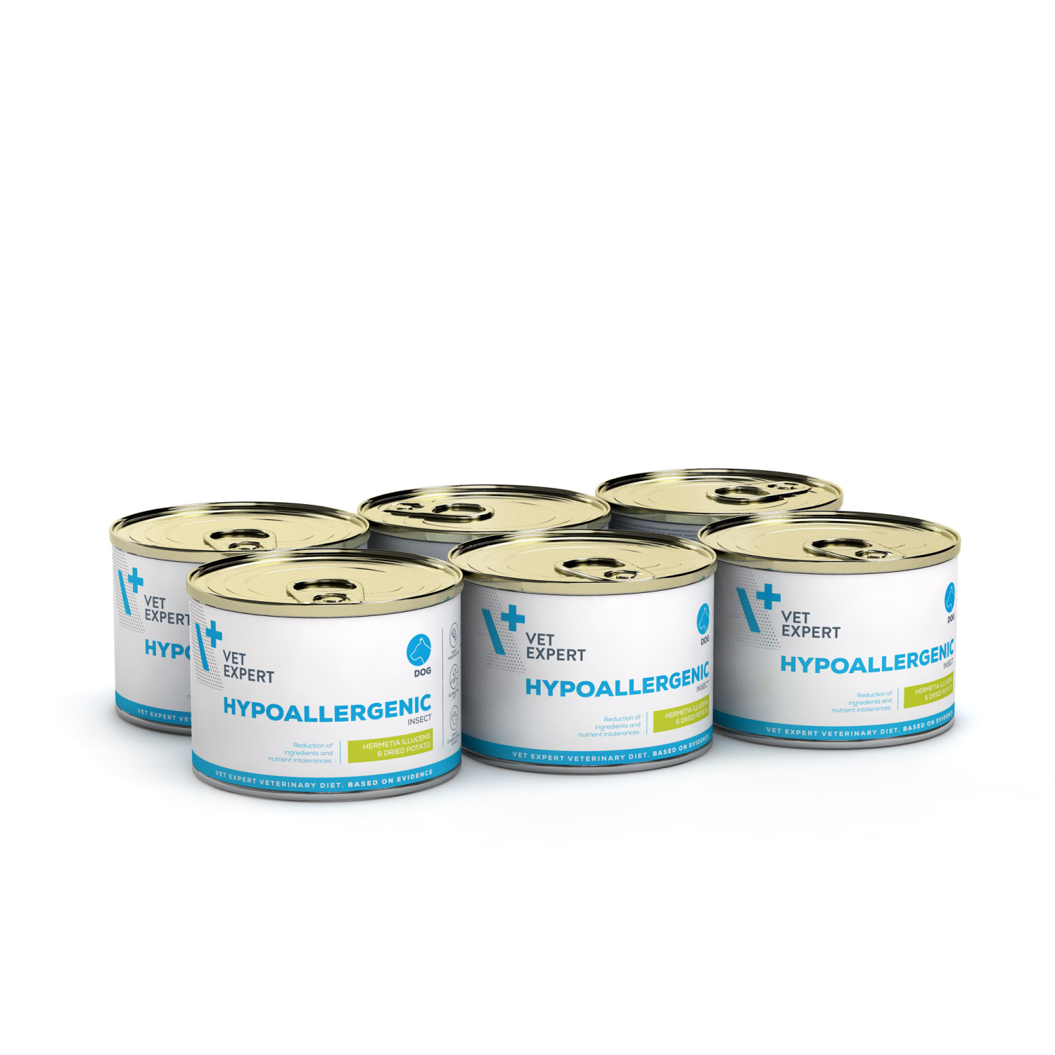 VET EXPERT HYPOALLERGENIC INSECT 6x190g - mokra karma weterynaryjna dla psów VET EXPERT HYPOALLERGENIC INSECT 6x190g - mokra karma weterynaryjna dla psów