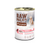RAW PALEO ADULT DOG PORK 12x400g - mokra karma dla psów dorosłych monoproteina z wieprzowiną