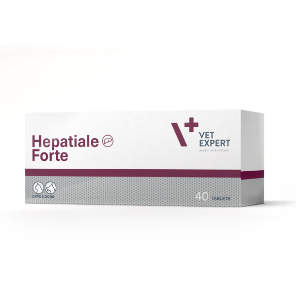 VET EXPERT HEPATIALE FORTE - preparat wspomagający funkcje wątroby dla psów i kotów