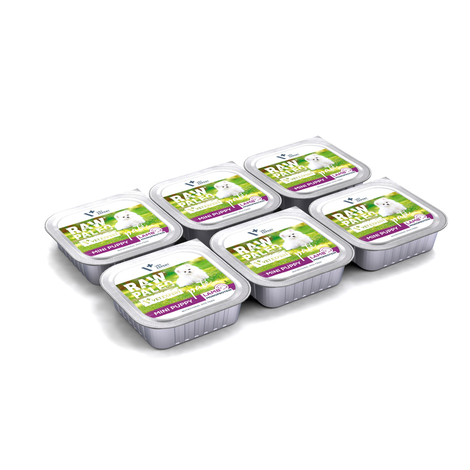 RAW PALEO LAMB PATE MINI PUPPY 6x150g - mokra karma dla szczeniąt - jagnięcina RAW PALEO LAMB PATE MINI PUPPY 6x150g - mokra karma dla szczeniąt - jagnięcina