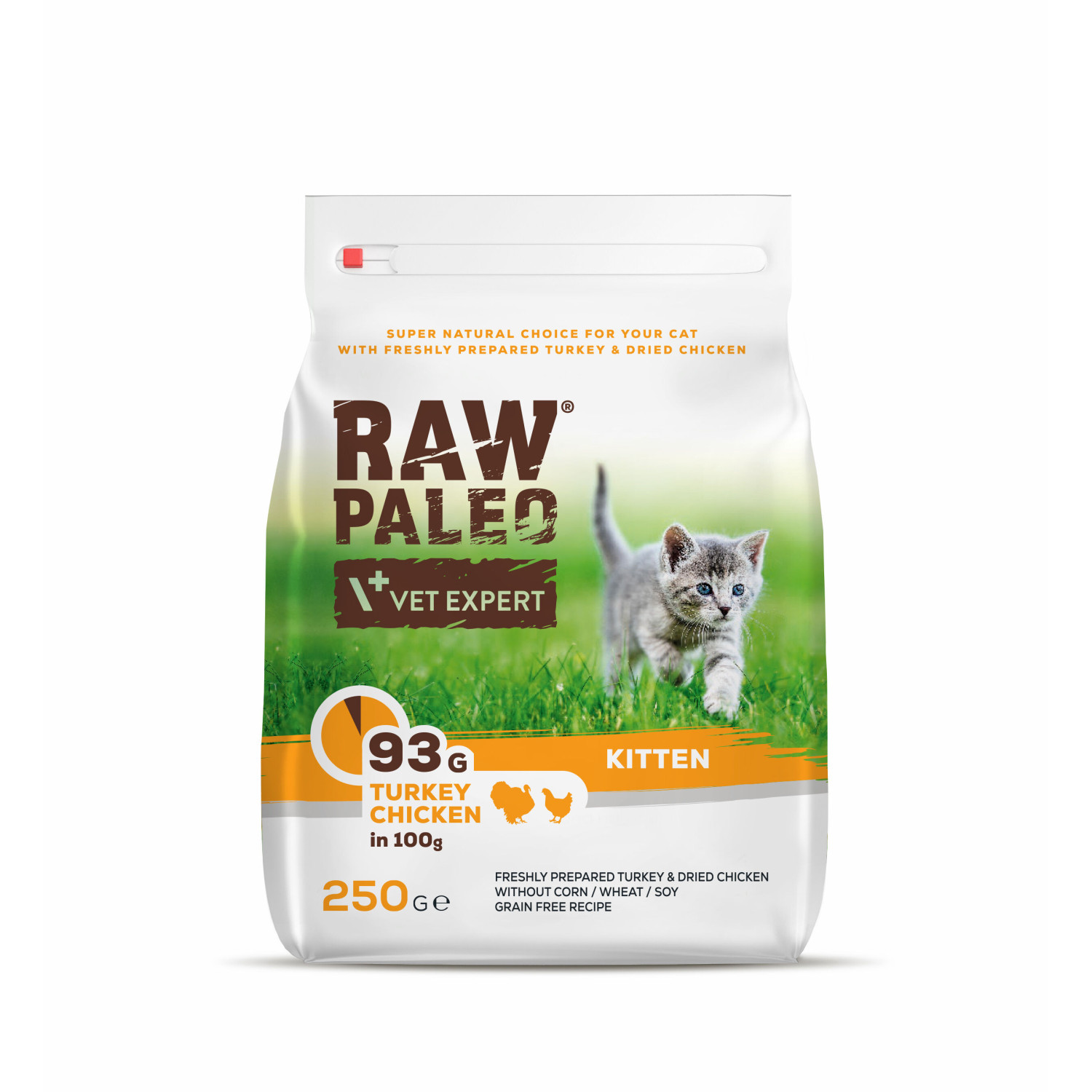 RAW PALEO KITTEN – sucha karma z indykiem i kurczakiem dla kociąt RAW PALEO KITTEN – sucha karma z indykiem i kurczakiem dla kociąt