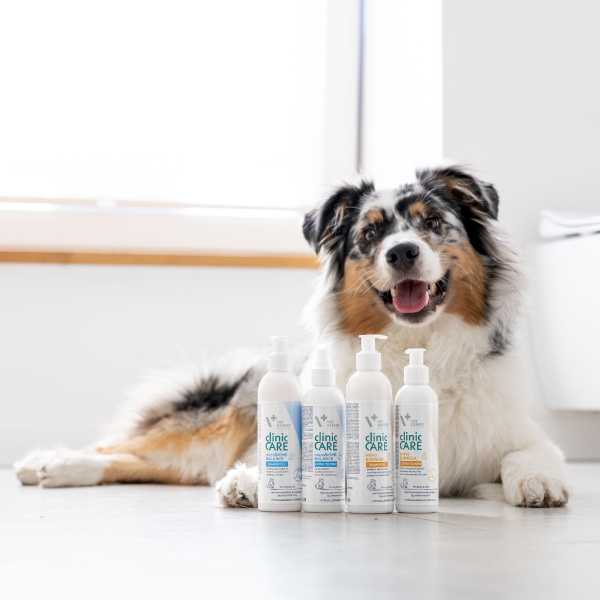 VET EXPERT Clinic Care Hypo & Omega Shampoo - szampon dermokosmetyczny dla psów i kotów 250 ml