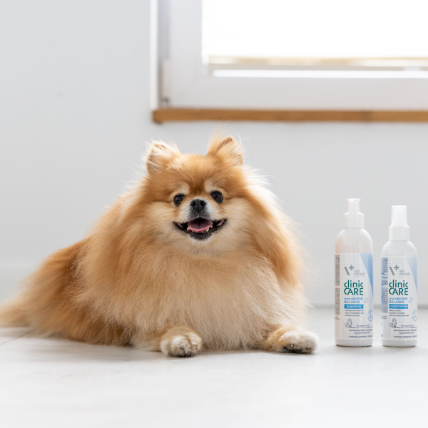 VET EXPERT Clinic Care microBiome Balance Shampoo - szampon dermokosmetyczny dla psów i kotów 250 ml