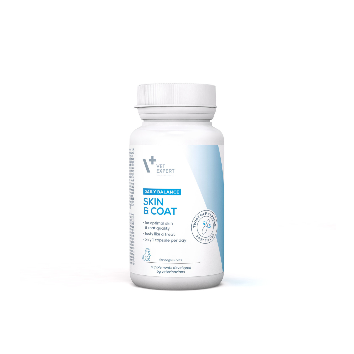 Preparat dla psa na zdrową skórę i piękną sierść