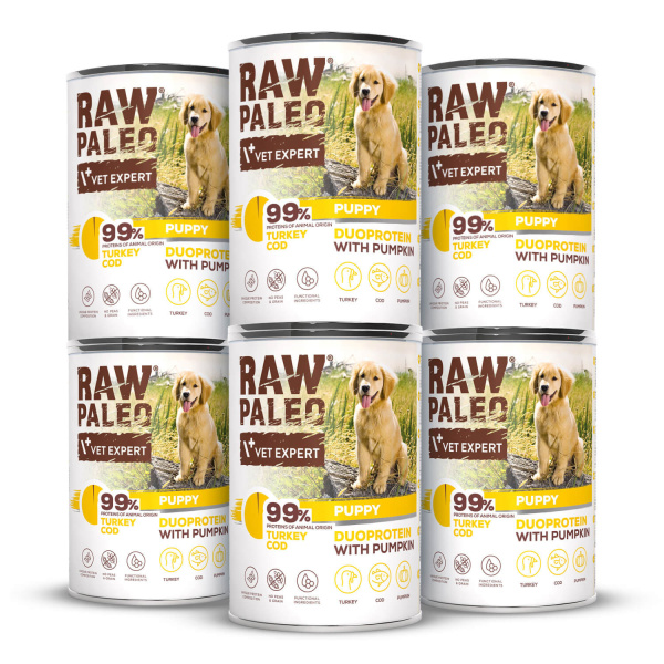 RAW PALEO TURKEY&COD PUPPY...