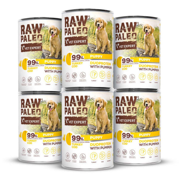 RAW PALEO TURKEY&COD PUPPY...