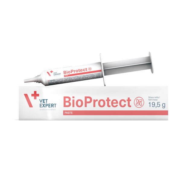VET EXPERT BIOPROTECT PASTE - preparat wspomagający mikroflorę przewodu pokarmowego dla psów i kotów 15 ml