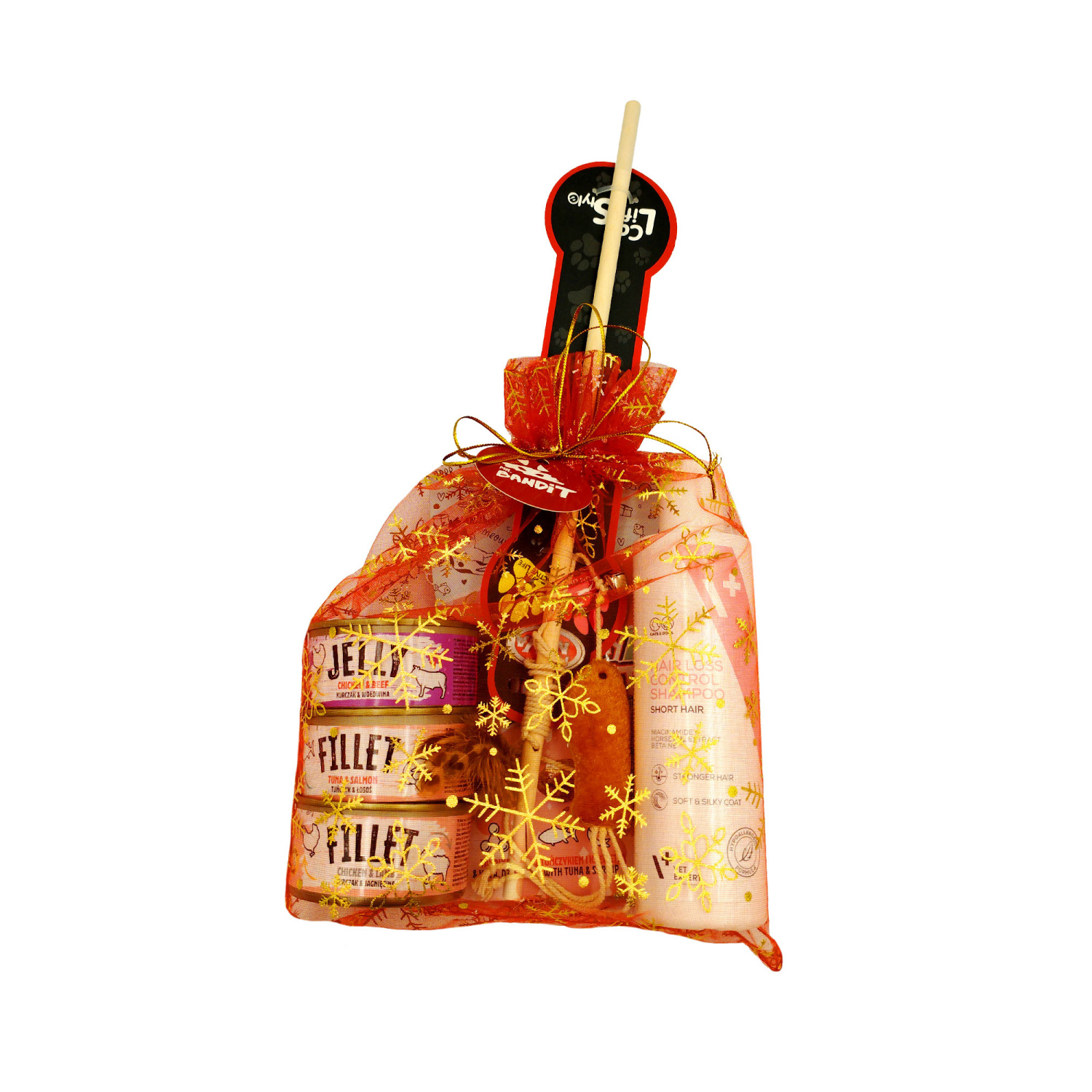 MR. BANDIT pakiet świąteczny VET PLANET - prezenty dla kota