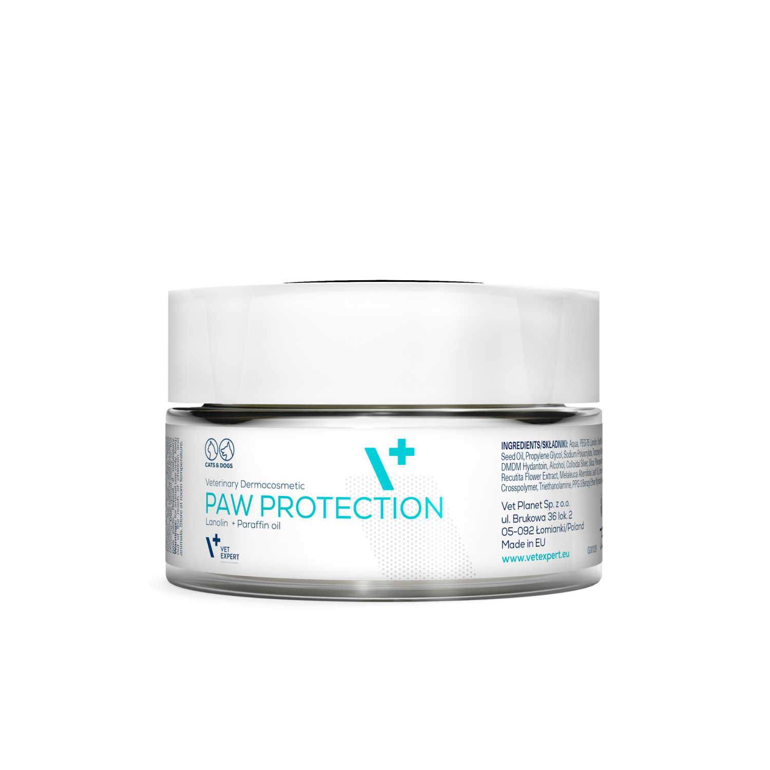 VET EXPERT PAW PROTECTION - maść ochronna do łap dla psów i kotów 75 ml