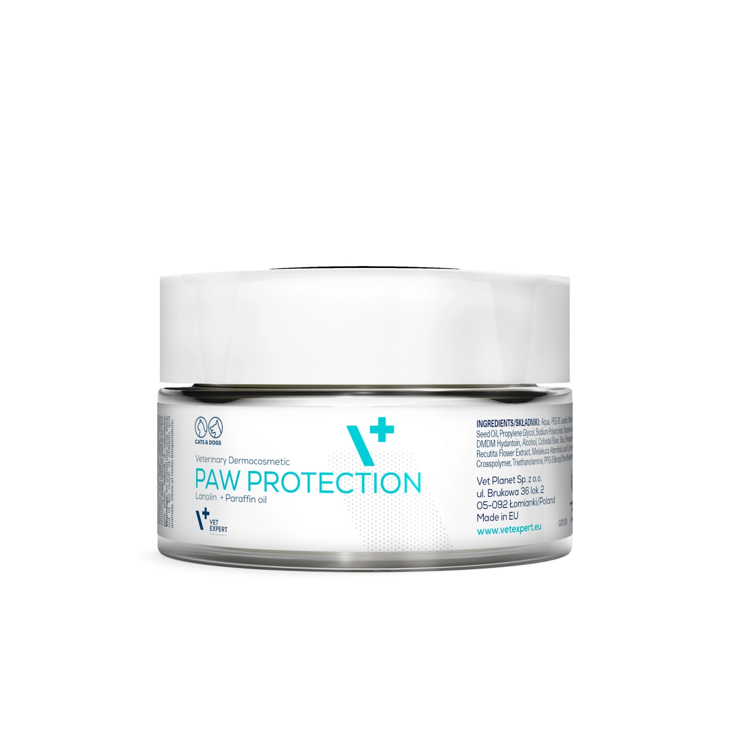 VET EXPERT PAW PROTECTION - maść ochronna do łap dla psów i kotów 75 ml