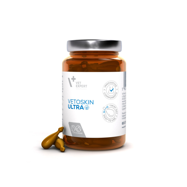 VET EXPERT VETOSKIN ULTRA - preparat na skórę i sierść dla psów i kotów