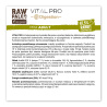RAW PALEO Vital Pro Digestion Rabbit Mini 100g - hipoalergiczny monoproteinowy przysmak funkcjonalny - baton dla psa