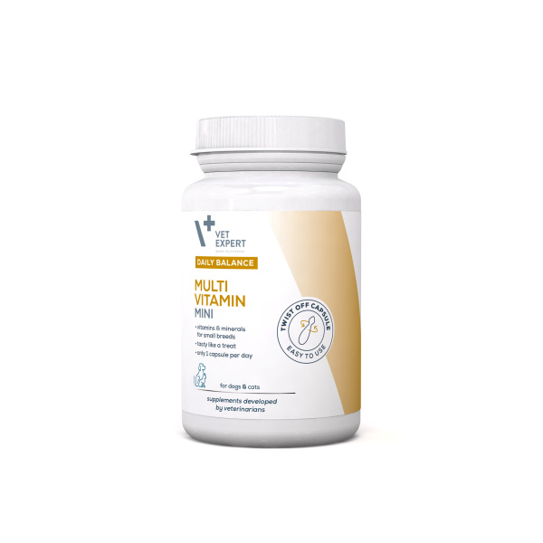 VET EXPERT MULTIVITAMIN MINI - preparat witaminowo-mineralny dla psów ras małych i kotów