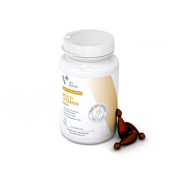VET EXPERT MULTIVITAMIN MINI - preparat witaminowo-mineralny dla psów ras małych i kotów