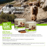 RAW PALEO Cabanossi Game Mini 90g - pełnoporcjowy naturalny przysmak w formie kiełbaski dla psa