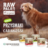 RAW PALEO Cabanossi Beef Mini 100g - pełnoporcjowy naturalny przysmak w formie kiełbaski dla psa