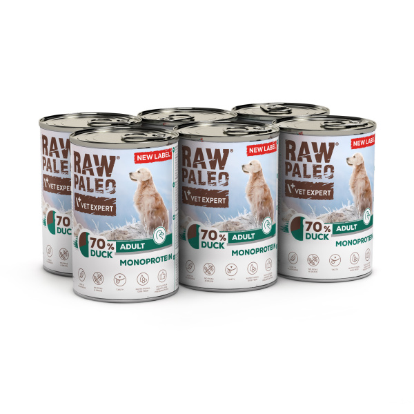 RAW PALEO ADULT DOG DUCK...