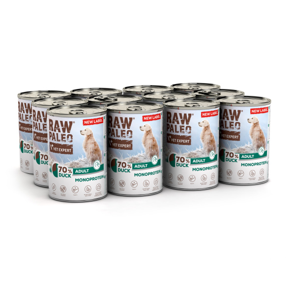 RAW PALEO ADULT DOG DUCK...