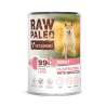 Zestaw RAW PALEO ADULT LAMB & PORK & DUCK & BOAR - mokra karma dla psów dorosłych 4x 400g