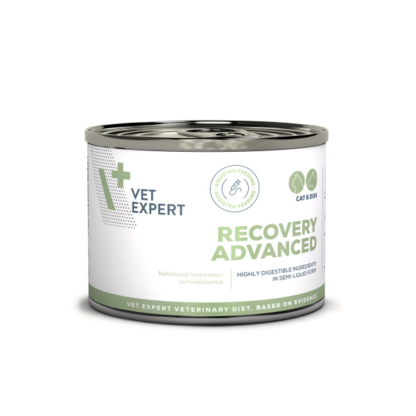 VET EXPERT Recovery Advanced 200g - mokra karma weterynaryjna dla psów i kotów w trakcie rekonwalescencji
