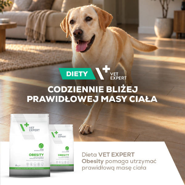 VET EXPERT OBESITY DOG - sucha karma weterynaryjna dla psów