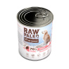 RAW PALEO ADULT DOG PORK 6x800g - mokra karma dla psów dorosłych monoproteina z wieprzowiną