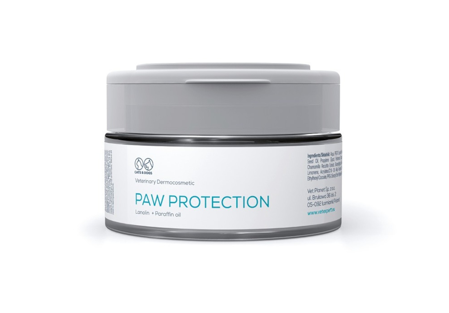 VET EXPERT PAW PROTECTION - maść ochronna do łap dla psów i kotów 75 ml