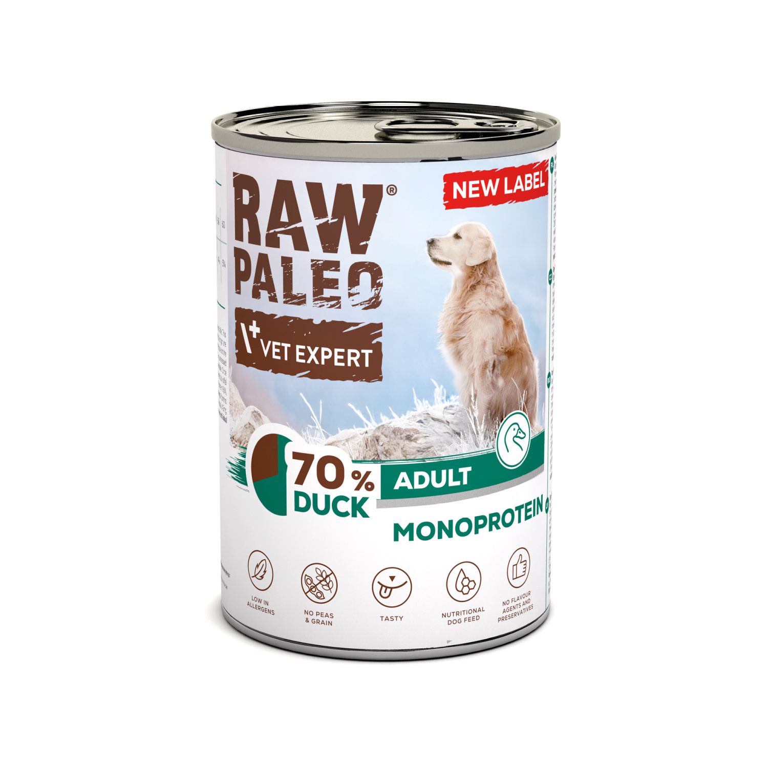 Raw Paleo monoproteina kaczka