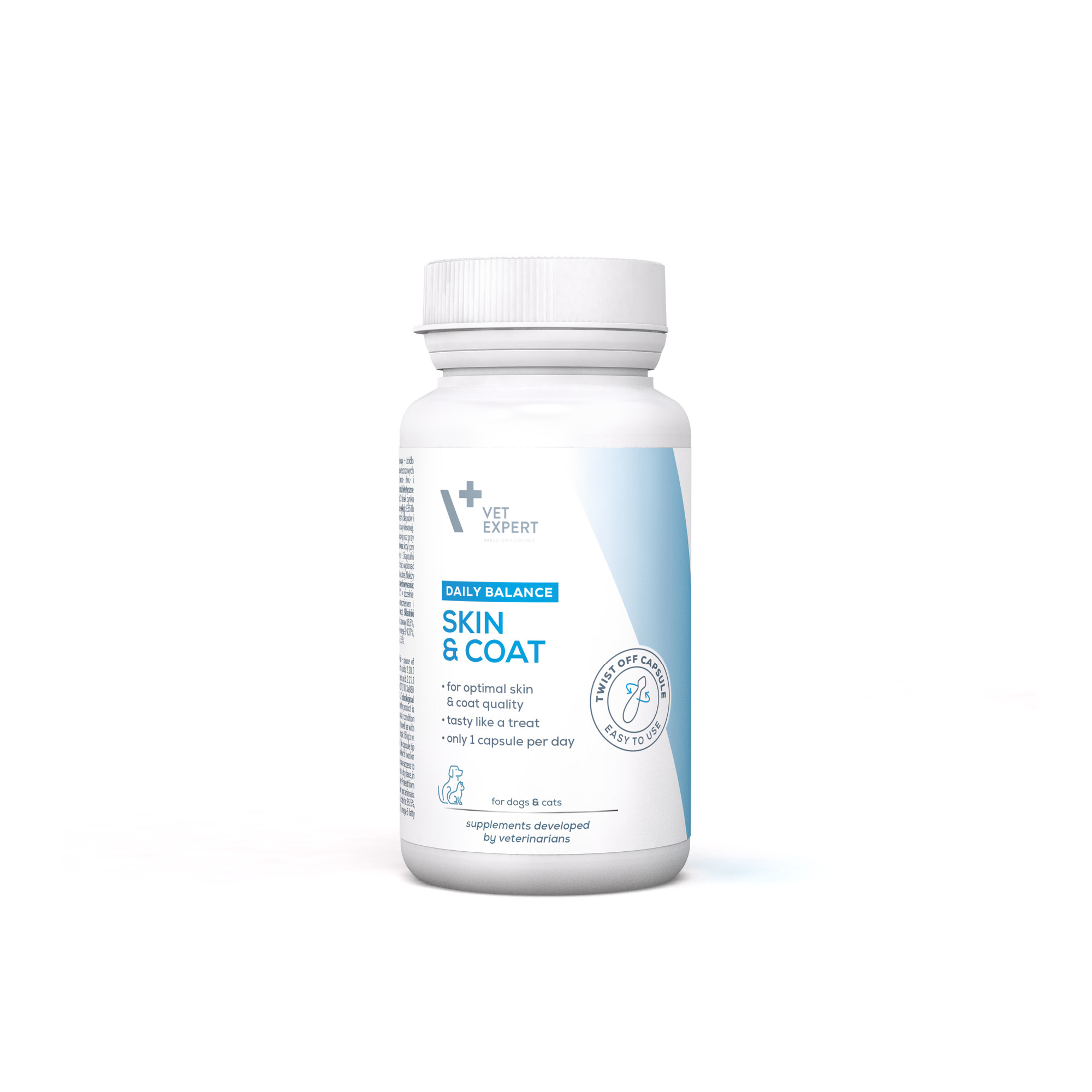 VET EXPERT SKIN & COAT - suplement na piękną, lśniącą sierść i nawilżoną skórę psa i kota