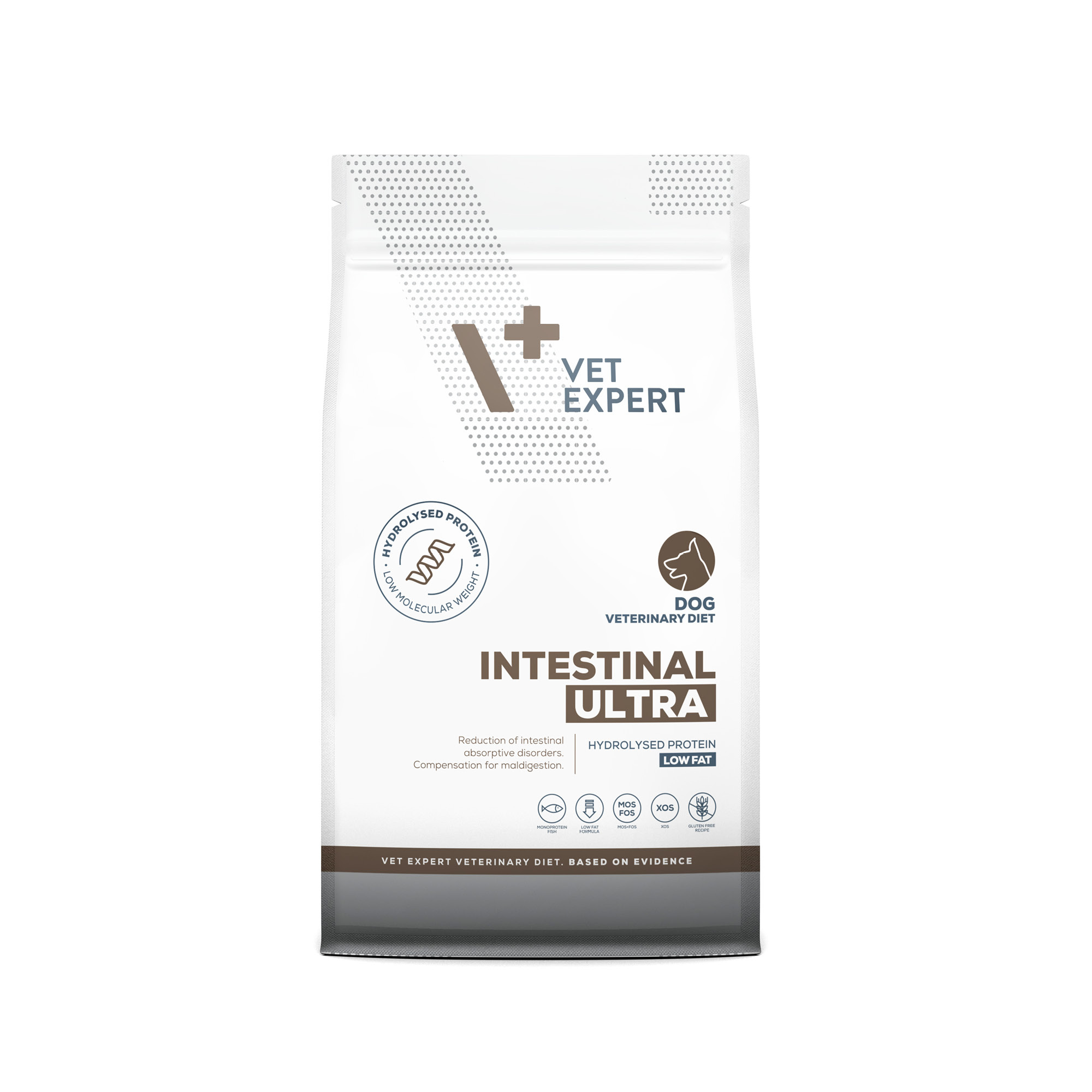 VET EXPERT INTESTINAL ULTRA LOW FAT - sucha karma weterynaryjna dla psów z przewlekłymi chorobami układu trawiennego
