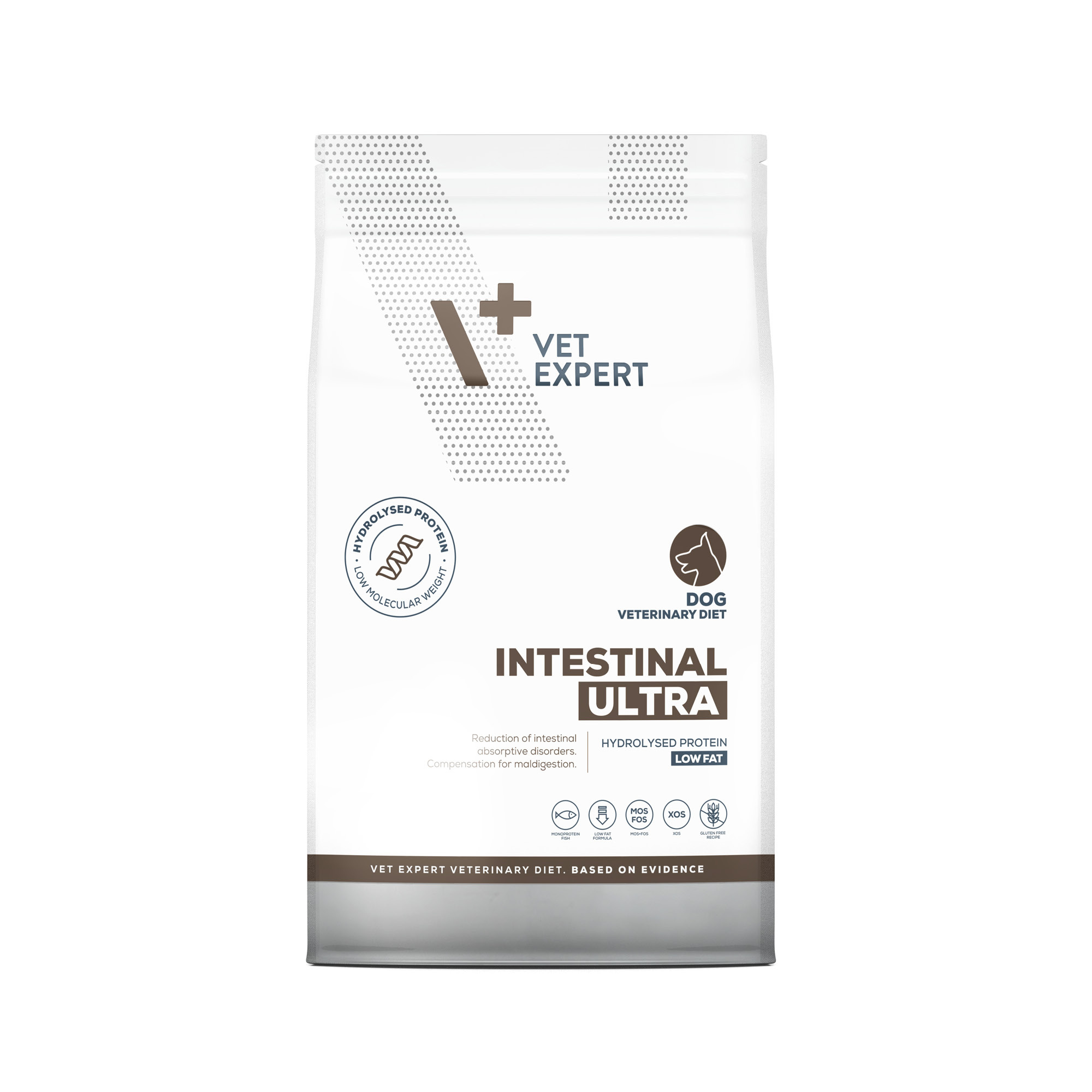 VET EXPERT INTESTINAL ULTRA LOW FAT - sucha karma weterynaryjna dla psów z przewlekłymi chorobami układu trawiennego