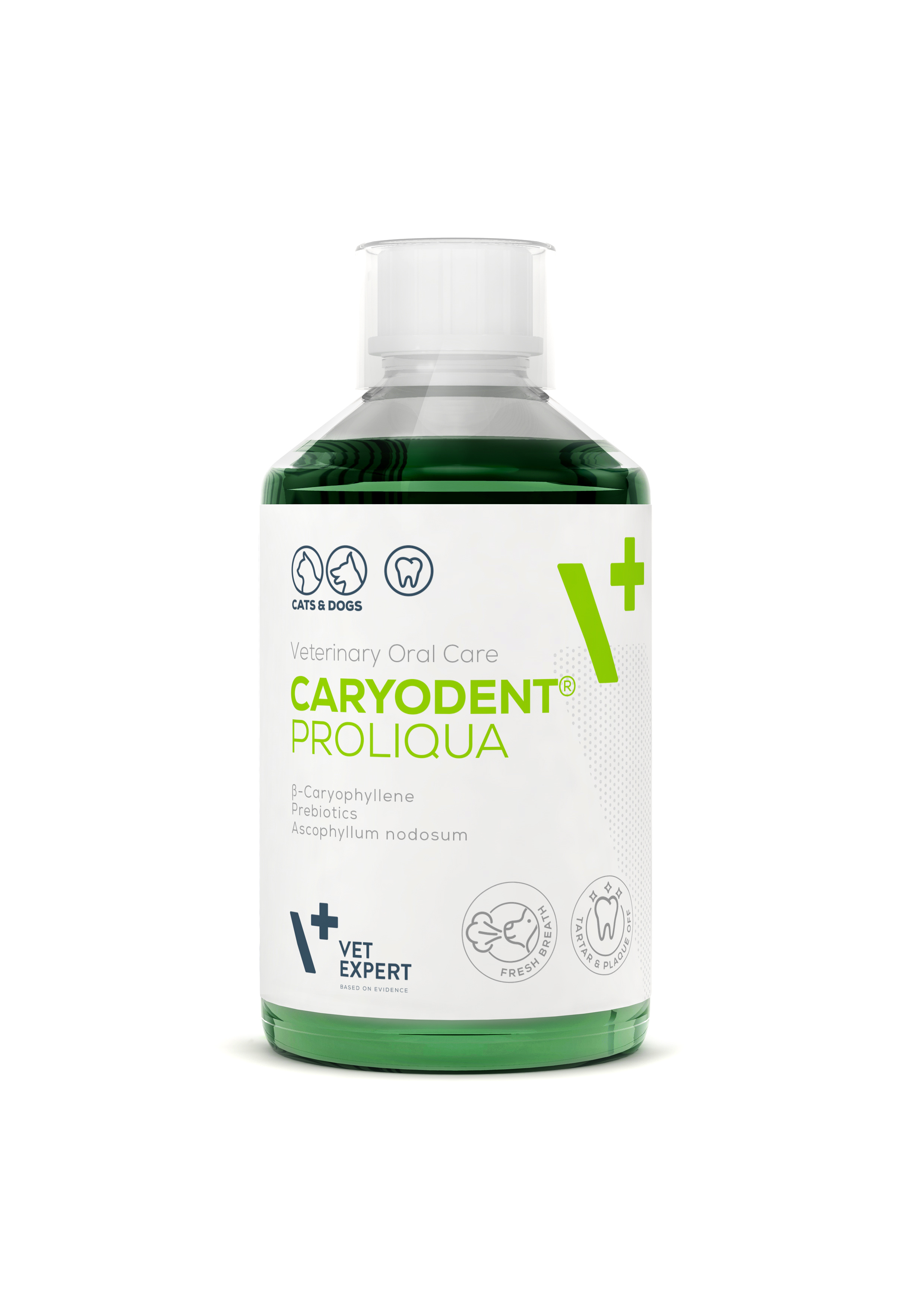 VET EXPERT CARYODENT® PROLIQUA - płyn do higieny jamy ustnej dla psa i kota 250 ml