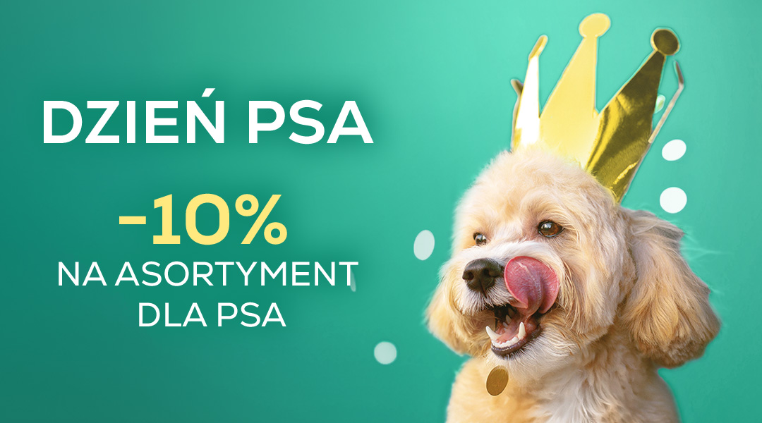 -10% na asortyment dla psa! 