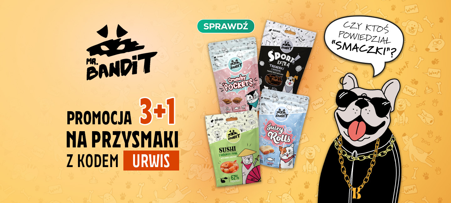 PROMOCJA 3+1 NA PRZYSMAKI DLA PSA