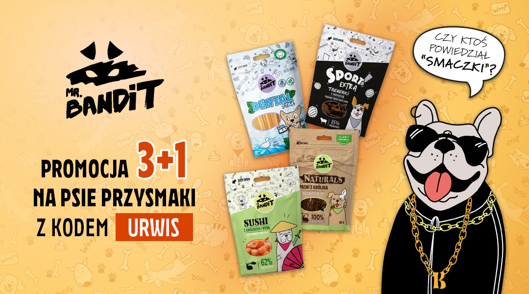 PROMOCJA 3+1 NA PRZYSMAKI DLA PSA