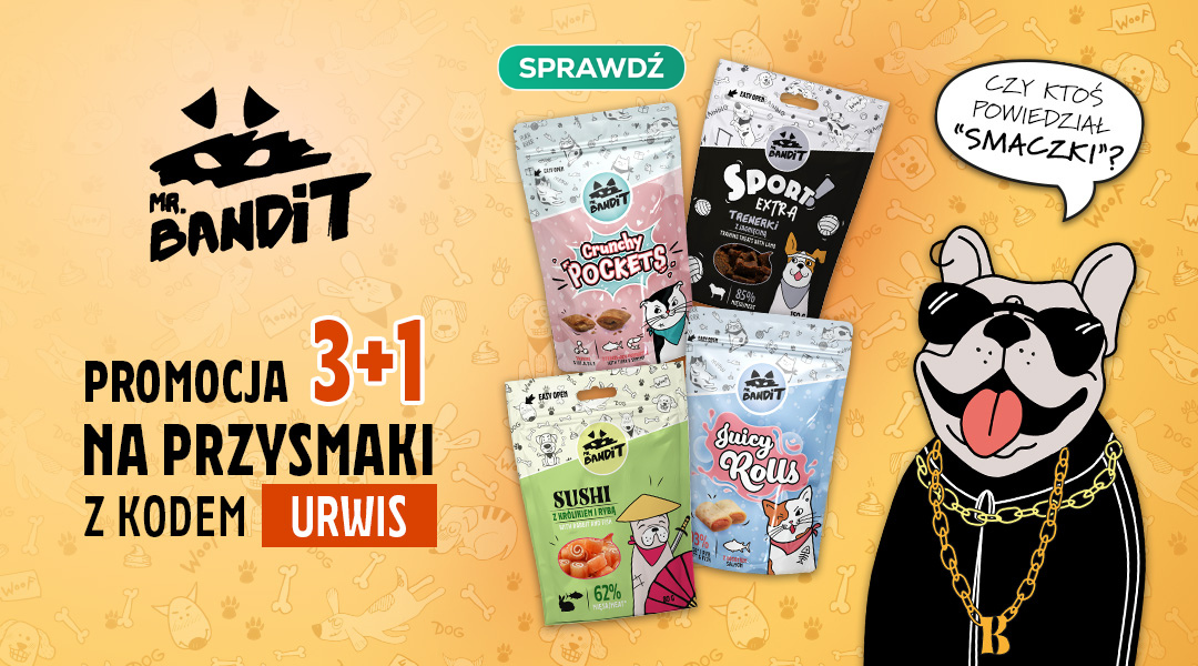PROMOCJA 3+1 NA PRZYSMAKI DLA PSA