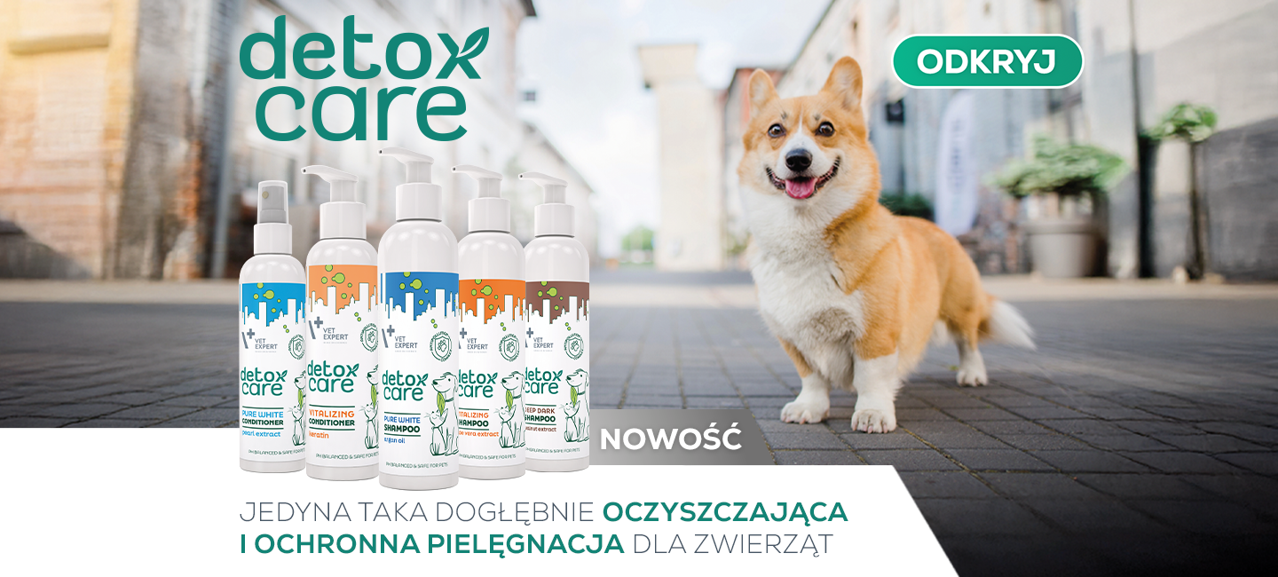 Nowość! VET EXPERT Detox Care